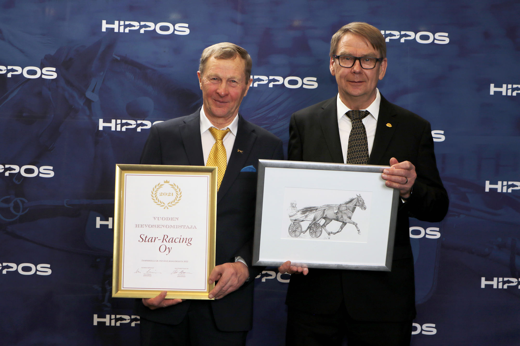 Star-Racing Oy valittiin vuoden hevosenomistajaksi.