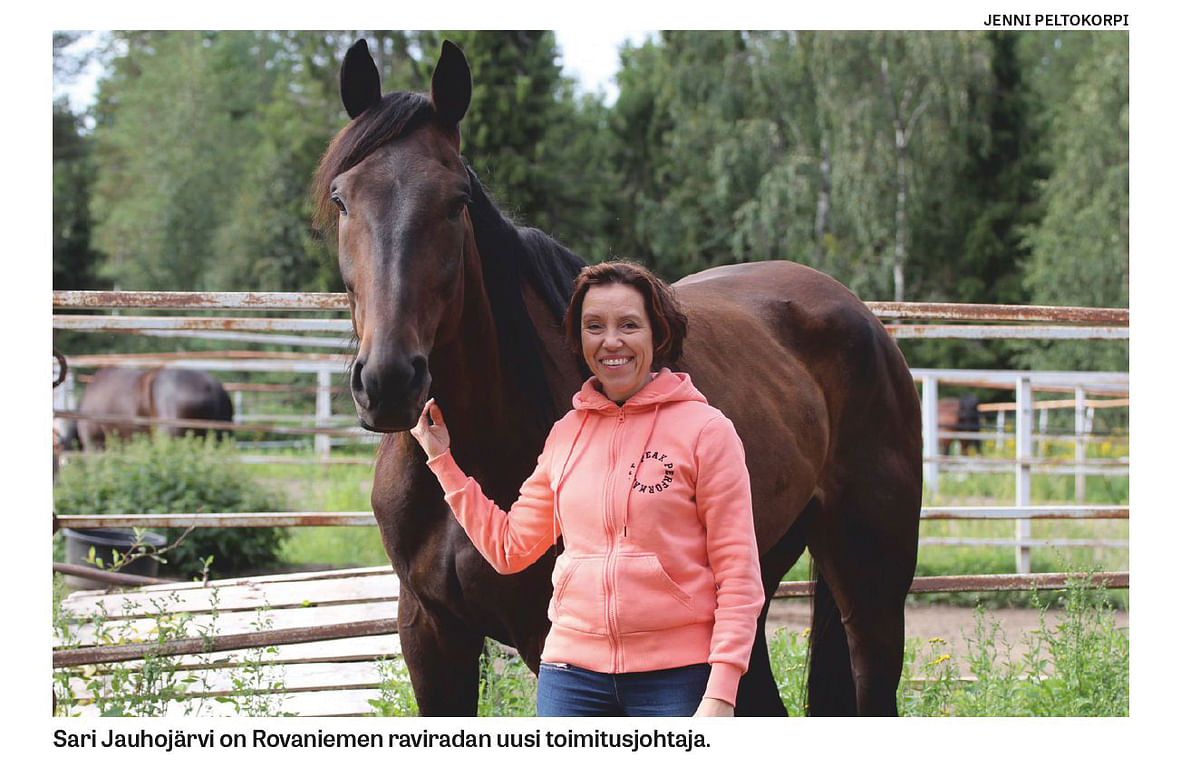 Sari Jauhojärven rakkaus hevosiin juontaa juurensa jo lapsuudesta.