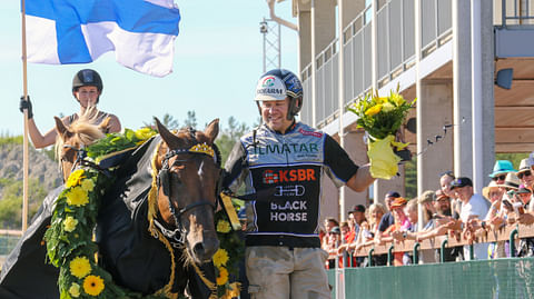 Antti Ojanperän valmentama Evartti voitti viime vuonna takarivin lähtöpaikasta huolimatta Nordic Kingin. Toistaako ori tempun tulevana lauantaina?