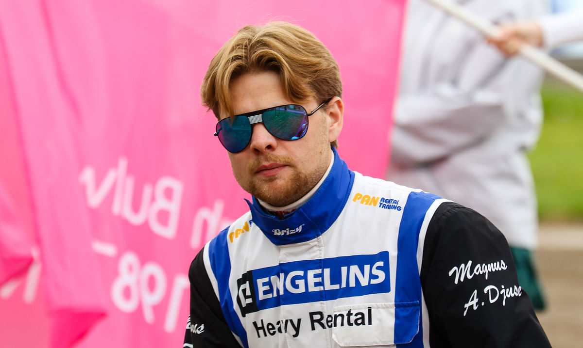 Magnus A Djuse on ajanut Global Classifiedillä neljä voittoa Solvallassa. 