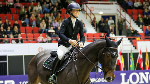 Eveliina Talvio ja Glamour jatkavat maailmancupin tourneeta pohjoisemmassa Espanjaa. 