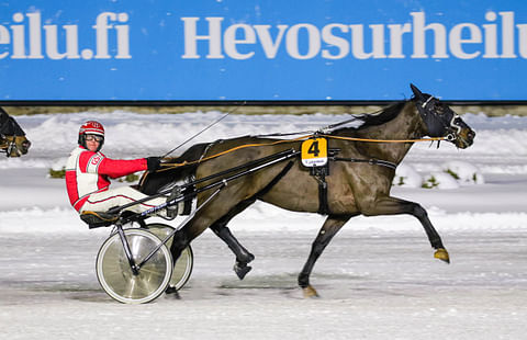 Jakob K. Boko on tottunut kilpailemaan ja menestymään talvikelissä. 