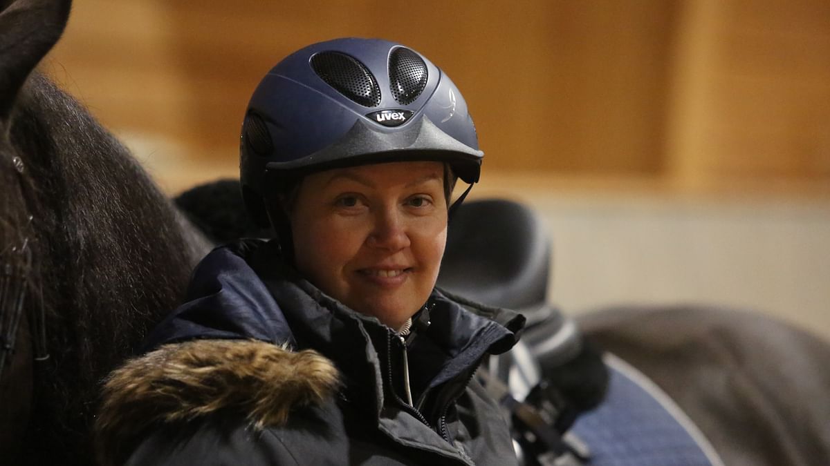 Jonna Aaltonen aloitti plan B:nsä kohti arvokisoja ja debytoi pararatsastajana. Alku heti lupaava: voitto hyvillä prosenteilla. 