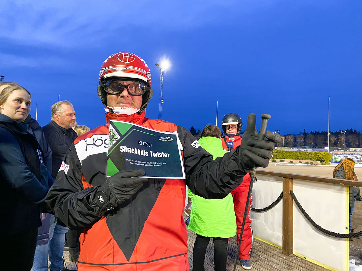 Jari Kinnunen vastaanotti Vermossa kutsun Seinäjoki Raceen. 