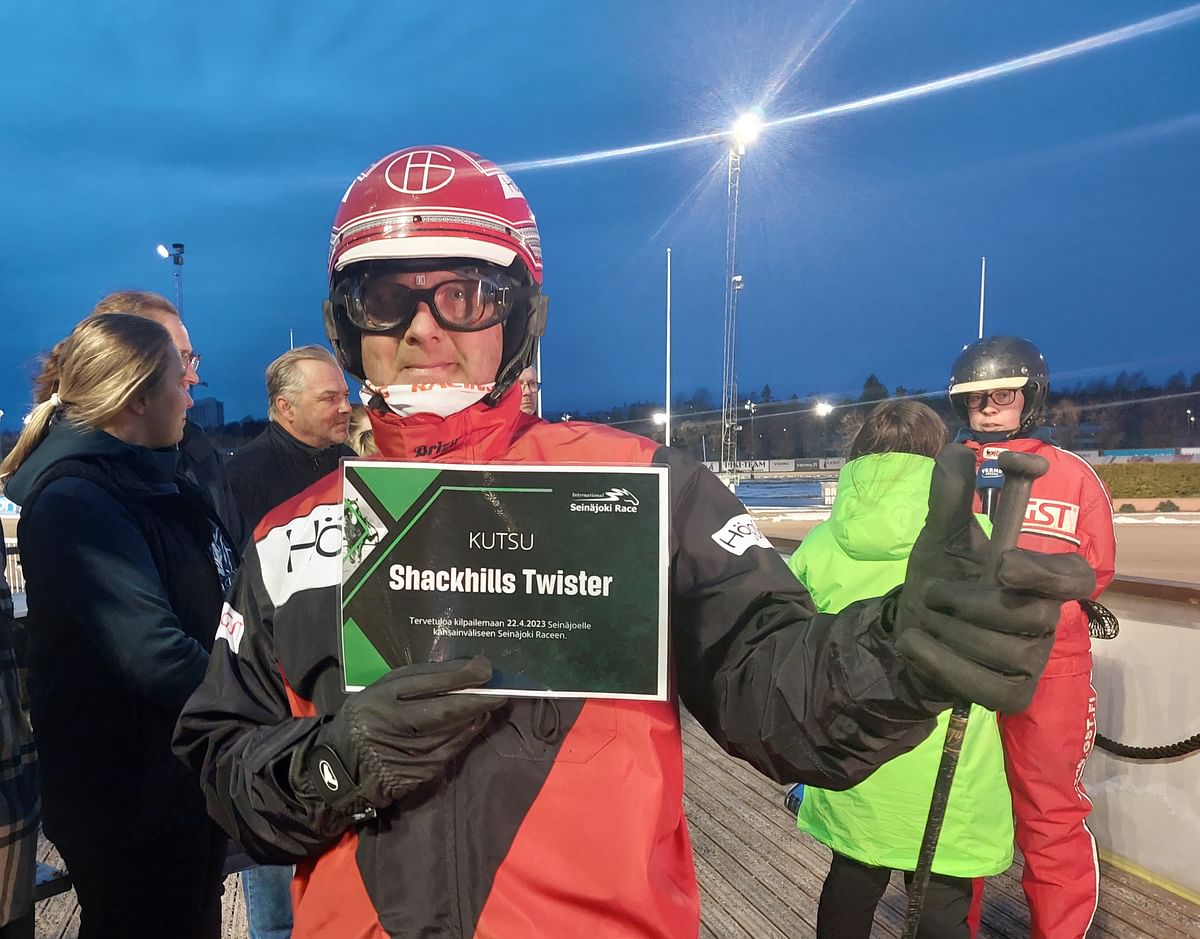 Jari Kinnusen peukutus Seinäjoki Race -kutsulle sai loppuviikosta vahvistuksen.