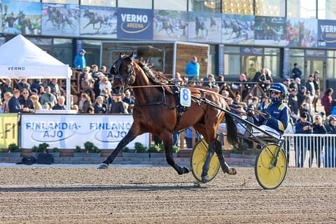 Click Bait ja Per Lennartsson Vermossa Finlandia-ajossa.