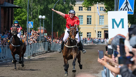 Marinka Salminen voitti hiljattain montélähdön Luxorious Lordilla Haminan Cityraveissa.