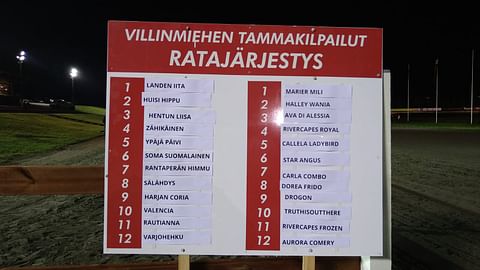 Villinmiehen tammafinaalit juostaan 23. päivä Lappeen 75-ravien huipennuksena.