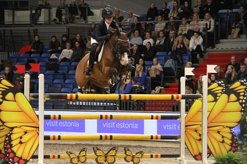 Janna Jensenin Hamont oli tyylikkäänä Tallinna Horse Show´ssa.