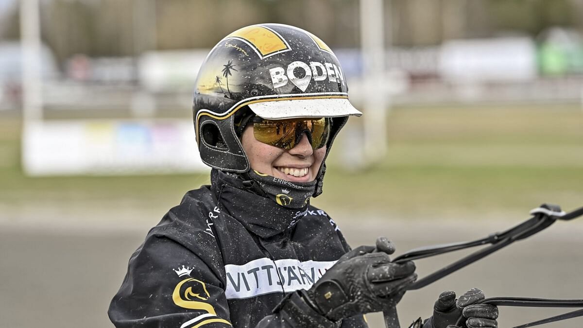 Sandra Eriksson ajoi viisi voittoa joulupäivän raveissa Uumajassa.