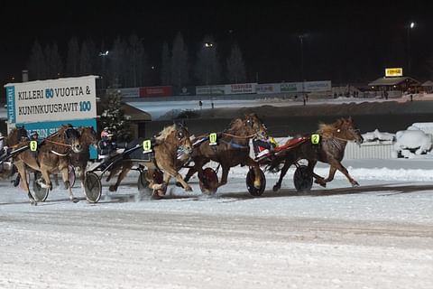 Matteus Kevätön (2) piti pintansa tasaisesta rintamasta.