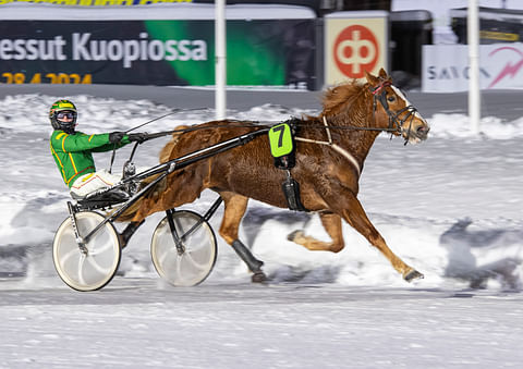 Jukka Torvinen narutteli Viestinviejän voittoon.