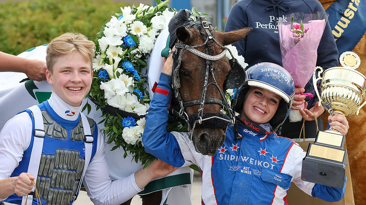 Tuukka Varis ja Ilona Rekilä pääsivät juhlimaan kesällä Euforian Suomen mestaruutta.