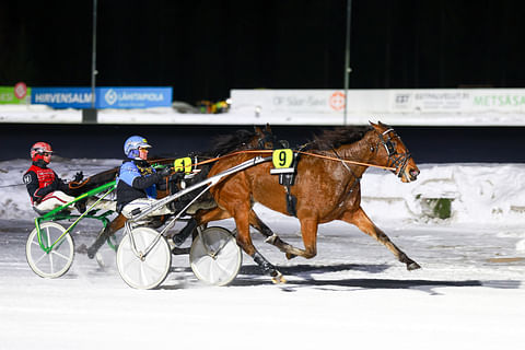 Kiikku's Giant jyräsi voittoon Bosse Nicen ulkopuolelta.