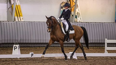 Ulrika Salminen ja Gilmore. 