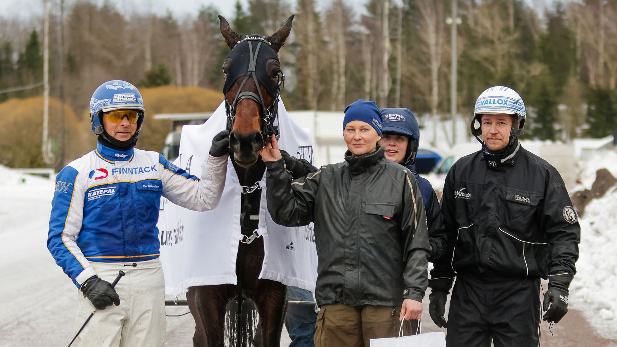 Janina ja Juuso Nyströmin Olwing voitti helmikuussa Vermossa uudella ennätyksellään.