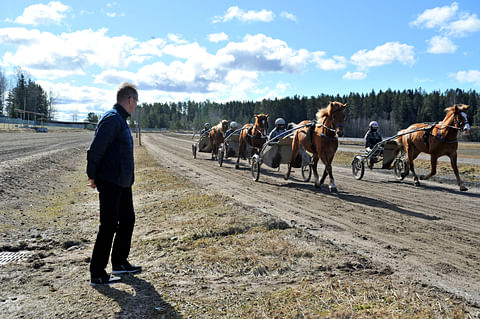 Hevosten ajaminen porukassa on monella tapaa hyödyllistä, mutta valmennusfysiologian näkökulmasta siinä on sudenkuoppansa. Toriseva tuumii, että sama vauhti tuskin sopii kaikille, varsinkaan kovemmissa treeneissä.