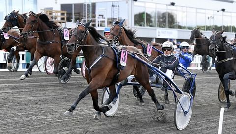 Ravihevonen Screen Time Limit rattaillaan Ulf Ohlsson.