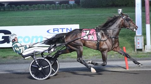 Karl ja Yannick Gingras, ylivoimaa New Jersey Sire Stakesin finaalissa.