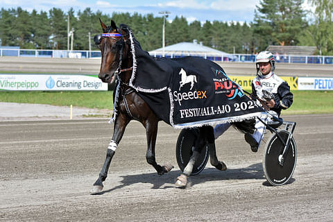 Kurri Jari Boko voitti Festivaali-ajon.