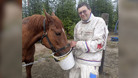 Mintino ja Pertti Manninen Kemijärvellä