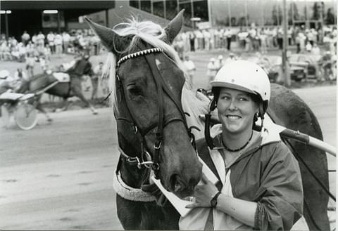 Mikkeriina ja Sari Prittinen Mikkelissä 2.8.1994.