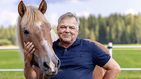 Jukka-Pekka Kauhanen ja kolminkertainen ravikuningas Santeri Dahlia