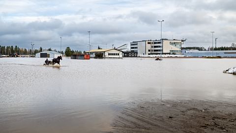 Tulva Pilvenmäen ravirata