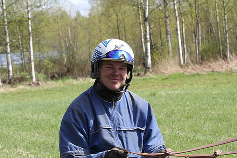 Heikki Mikkosen valmentama Hipsun Poju on Mäntyvaaran eniten pelattu hevonen.