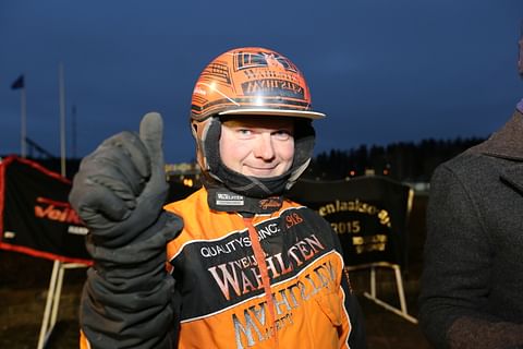 Tommi Kylliäinen ajaa jaksavaa Borgmesteria, jota 2620 metrin matka suosii.