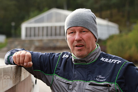 Timo Nurmos on Roherynin valmentaja. Kuva: Hevosurheilun arkisto