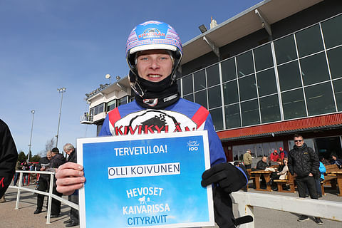 Kotiratansa maanantai-illan kuudesta lähdöstä kaksi voittanut Olli Koivunen pitää konseptia hyvänä.