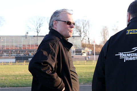 Petri Puro on Martin de Bosin valmentaja. Kuva: Hanna Laakso