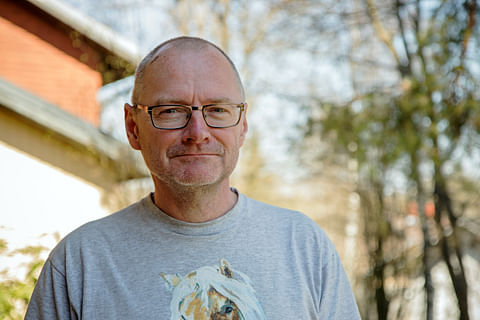 Roger Johansson on metsämäkiläisittäin kovin tuttu kasvo. Kuva: Ada Pykäläniemi.