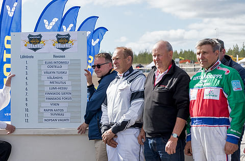 Finaalin radat on valittu Nordic Kingiin lauantain mailin finaaliin. Kuva: Ada Pykäläniemi