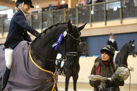Sara Lehtilän 15. ratsastuskerta Fürst Ballerinalla tuotti voiton.