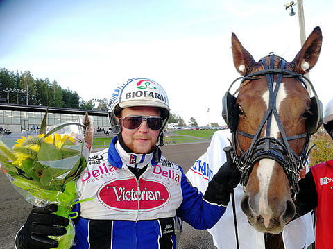 Miika Tenhusen luotsaama N.P. Liitotähti voitti 5-vuotiaiden suomenhevostammojen toisen karsintaerän.