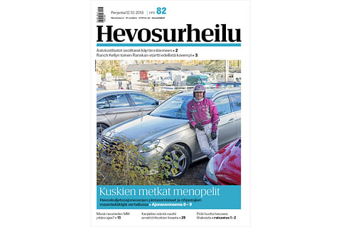 Antti Teivainen kulkee maanteillä vuosittain nykyään noin 80 000 - 100 000 kilometriä. Kannen kuva: Ada Pykäläniemi.