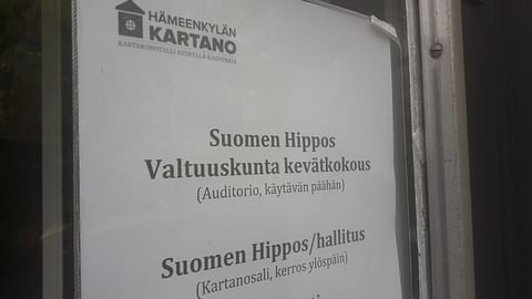Hippoksen valtuuskunta piti kevätkokouksen Vantaan Hämeenkylässä tänään.