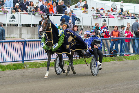 Kymi Grand Prixin voittaja Racing Mange nähdään kotiradan suurkilpailussa. Kuva: Roosa Lindholm