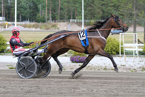 Santtu Raitala ajoi Antti Ojanperän valmentamaa Gute Bandia.