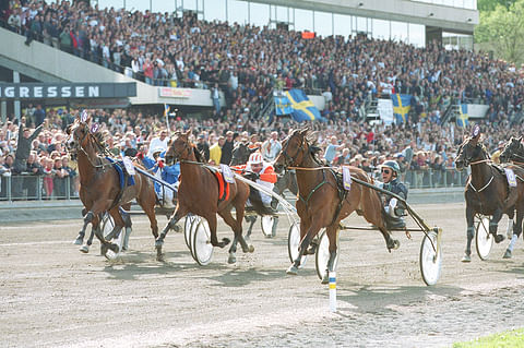 Victory Tilly voitti Elitloppetin vuonna 2000. Kuva: Juhani Länsiluoto.