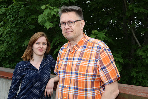 Emilia Lehtonen ja Jari-Pekka Rättyä. Kuva: Jarno Unkuri