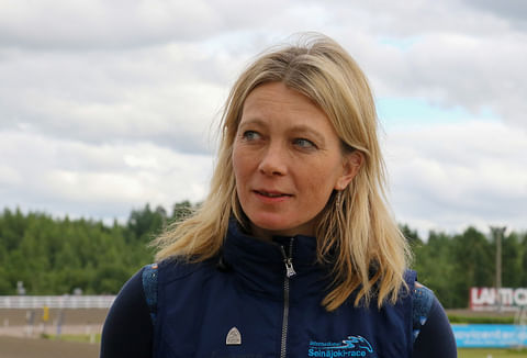 Katja Melkko sai Helen Anns Pris -palkinnon. Kuva: Anu Leppänen