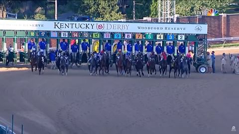 Katso NBC:n video Kentucky Derbystä Youtubesta.