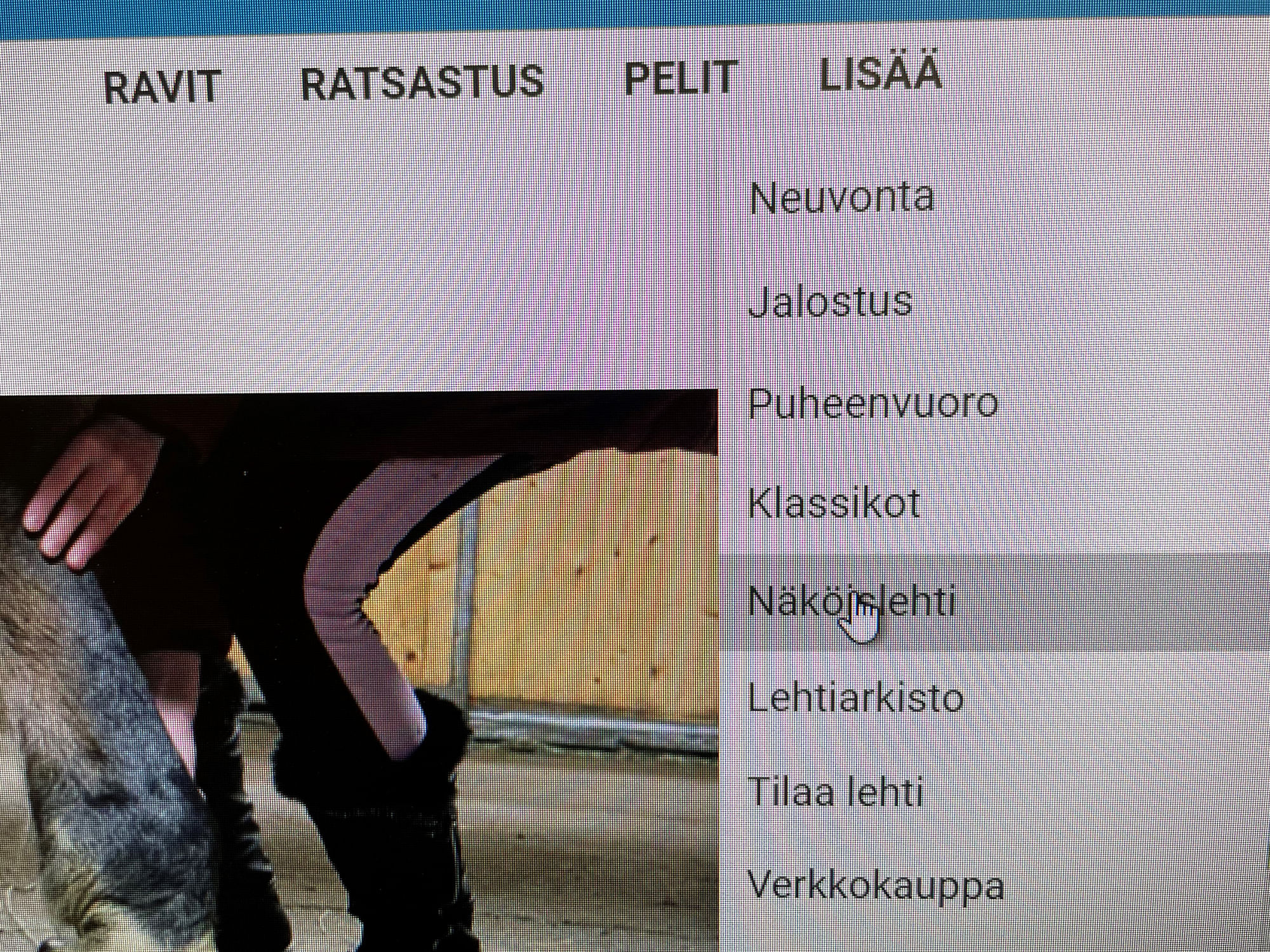 Hevosurheilun Näköislehti Avoinna