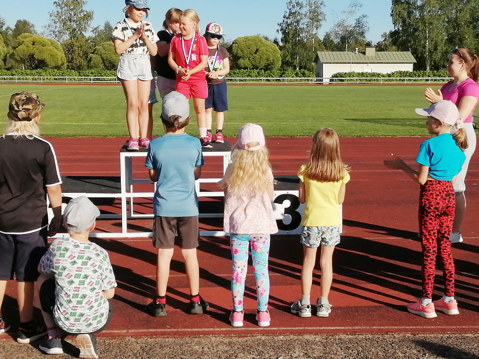 Lieksan Urheilijat järjesti viimekin kesänä Urheilukoulun lapsille.