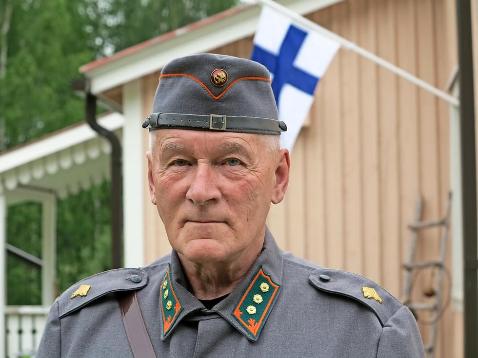 Tauno Oksanen sai harvinaisen sotakamreerin arvonimen vuonna 2020.