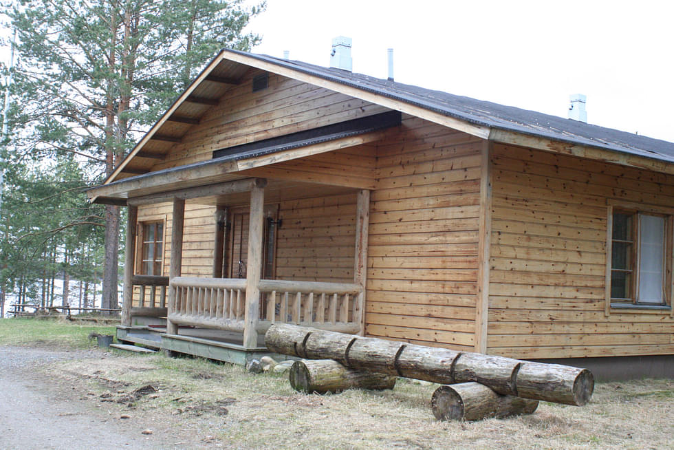 Eräkeskus sijaitsee kauniissa järvimaisemassa Lieksan Nurmijärvellä.