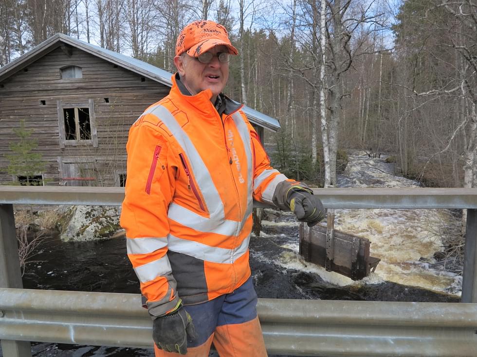 Jouko Valliuksen mukaan hanke Ala-Kelvänjoen kunnostamiseksi ja nousuesteen purkamiseksi on lähellä toteutumista. 